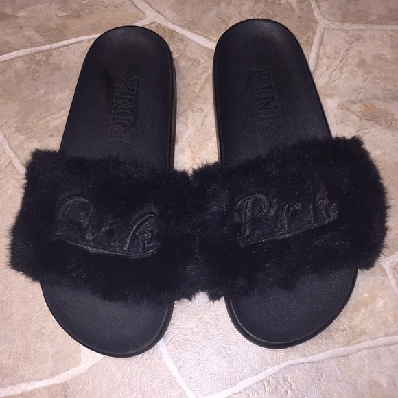 ***SOLD***Fuzzy Slides - Picture 1 of 1